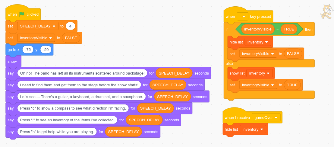 The Show Must Go On - Scratch Programming Project