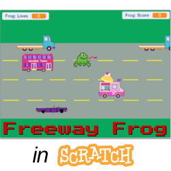 Programming Frog Freeway Frog - Scratch Programming Project – Excalibur Solutions STEM ...