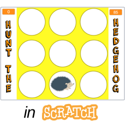 Hunt the Hedgehog - Scratch Programming Project