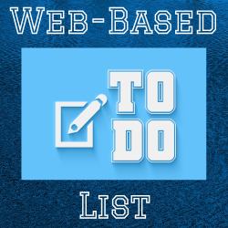 Web-Based To Do List - Programming Project